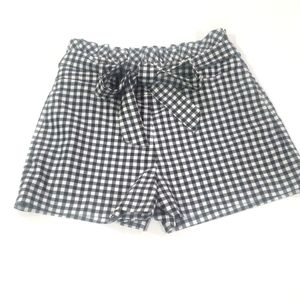 Gingham Zara shorts Size Medium